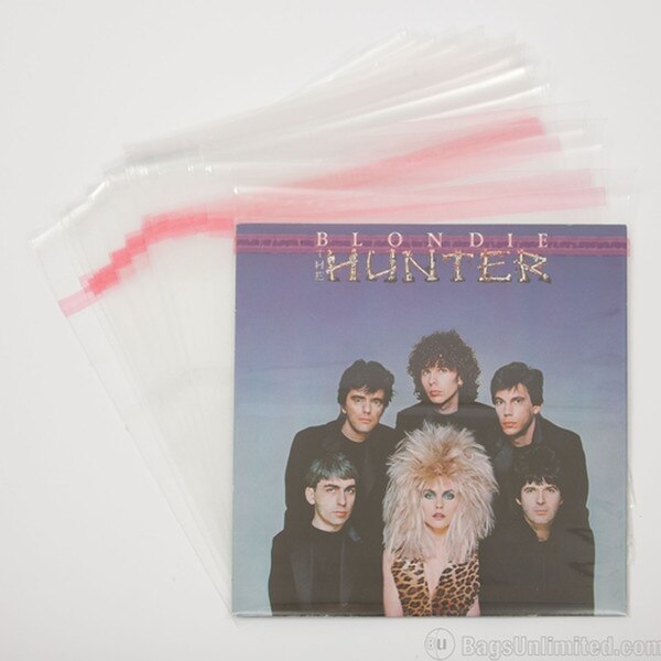 Snug-fit Polyethylene LP Record Jac